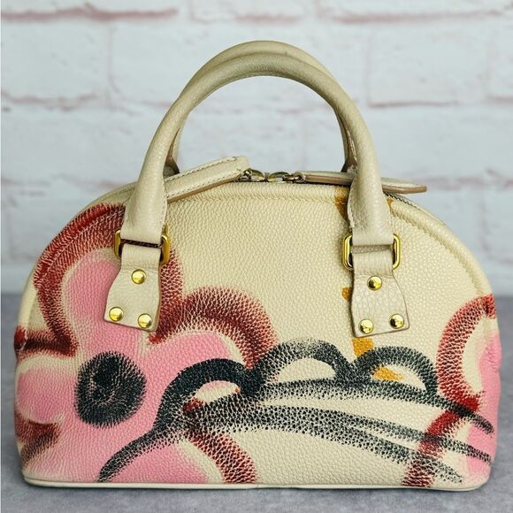 Rare Burberry Handpainted Prorsum Bloomsbury Satchel - Picture 3 of 16